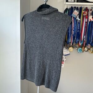 Abercrombie & Fitch Merino Wool Blend Sweater - Gray